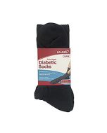 Leader Black Diabetic Crew Sock small image