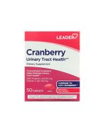 Small Image Leader Cranberry Urinary Tract Health Capsules - 50 Count