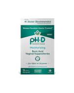 pH-D Boric Acid, Coconut Oil & Vitamin E Vaginal Moisturizing Suppositories - 14 Count
