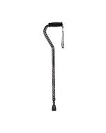 Nova Medical Leopard Print Offset Walking Cane Leopard Print-small