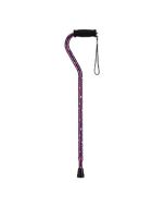 Nova Medical Purple Bliss Offset Walking Cane
