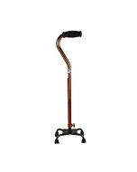 Nova Medical Small Base Quad Cane in Bronze-small