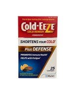 Cold-Eeze Cold Remedy - 25 Count of Citrus Lozenges with Elderberry small image