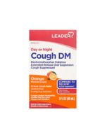 Small Image Leader Cough DM 12-Hour Relief - Orange