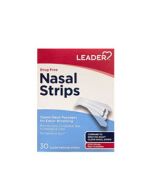 Small Image Leader Clear Nasal Strips - Medium