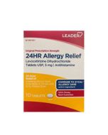 Small Image Leader All Day Allergy Relief Tablets - 10 Count of 5mg Tablets