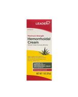 Small Image Leader Extra Strength Hemorrhoidal Cream - 1oz Tube