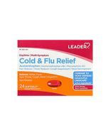 Leader Day Time Cold and Flu Relief - 24 SolfGel Capsules small image