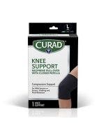 Small Image Curad Neoprene Pull-Over Knee Support with Closed Patella