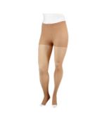 Juzo Soft Knit Beige Short Length Maternity Pantyhose 2082ATFFSH14 30-40 mmHg small photo