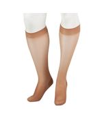 Juzo Beige Attractive OTC Closed Toe Knee High Compression Sock 15-20 mmHg small image