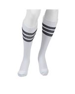 Juzo Retro White Power Comfort Closed Toe Knee High Compression Sock 15-20 mmHg 2600AD07 small image