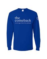 The Comeback Royal Blue Long Sleeve Tee sm image