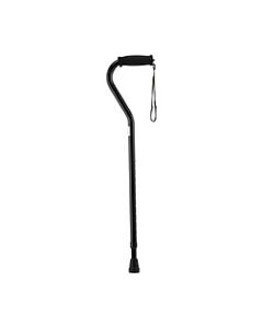 Nova Medical Offset Walking Cane with Black Strap-small