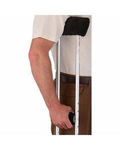 Nova Black Microfiber Crutch Cover
