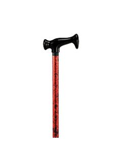 Nova Medical T-Grip Cane with Mahogany Swirl-small