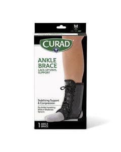 small image Curad Vinyl Lace-Up Ankle Brace