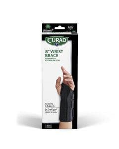 Small Image Curad 8" Wrist Brace with Stays Left