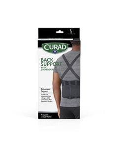 Small Image Curad Back Support with Suspenders