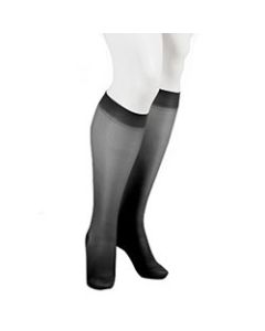 Juzo Black Attractive OTC Closed Toe Knee High Compression Sock 15-20 mmHg 5140AD10