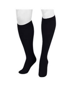 Juzo Black Closed Toe Short Knee High Compression Socks 2001ADFFSH10 20-30 mmHg small photo