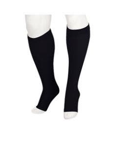 Juzo Short Black Open Toe Knee High Compression Socks 3511AD3SBSH10 20-30 mmHg small photo