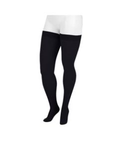 Juzo Black Closed Toe Short Thigh High Compression Stockings 3512AGFFSBSH10 30-40 mmHg small photo