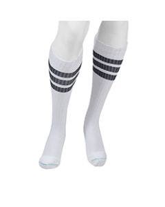 Juzo Retro White Power Comfort Closed Toe Knee High Compression Sock 15-20 mmHg 2600AD07 small image