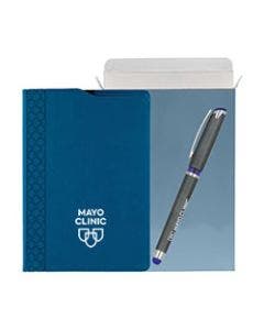 Mayo Clinic Blue Montabella Journal And Compass Pen Gift Set small image