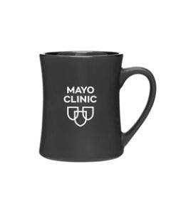 Mayo Clinic Black Bedford Ceramic Mug 15 Oz small image