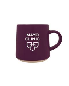 Mayo Clinic Purple Melrose Mug 15 Oz small