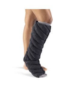 Sigvaris Chipsleeve Standard Black Calf and Foot Oversleeve 1801-BKR Small small image