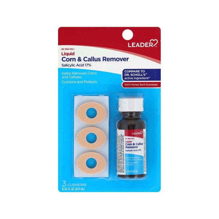 Scholl callus remover liquid top